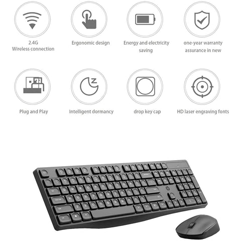 HP accesories HP CS10 Wireless Keyboard and Mouse Combo