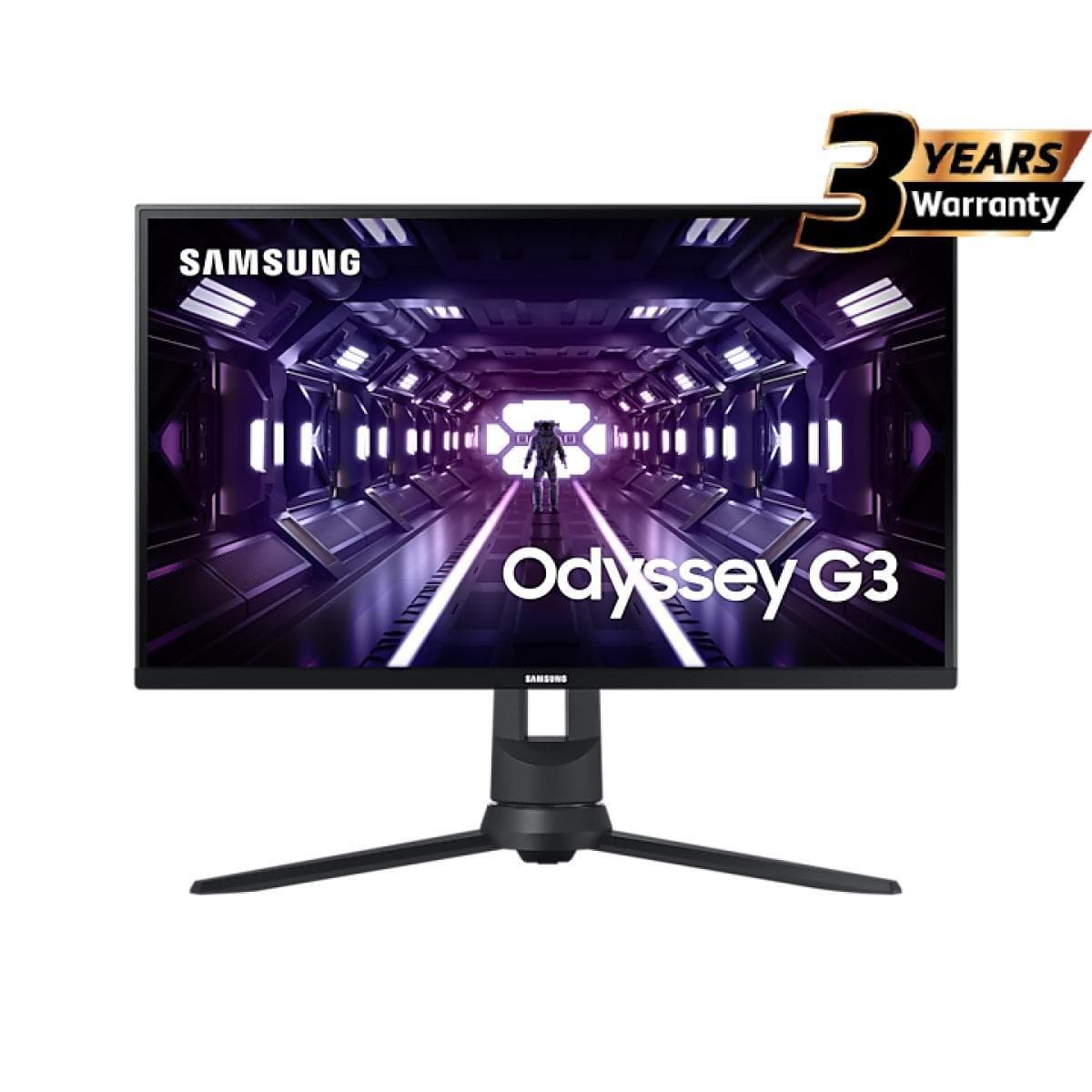 SAMSUNG Computer Monitors Samsung 27" Odyssey G3 FHD (1920 X 1080) VA 144Hz 1Ms FreeSync Premium, Full Adjustable Stand - Flat Gaming Monitor