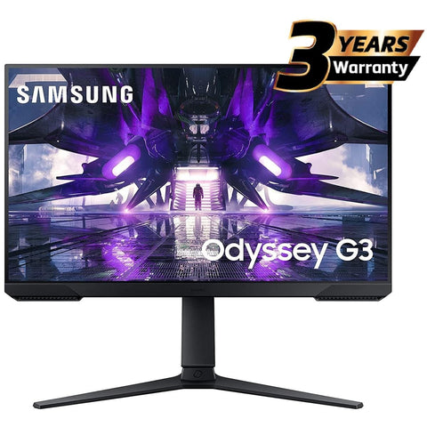 SAMSUNG Computer Monitors Samsung Odyssey G3 (AG320) 24" FHD 165Hz VA 1ms AMD FreeSync Premium-Flat Gaming Monitor w/ Ergonomic Stand