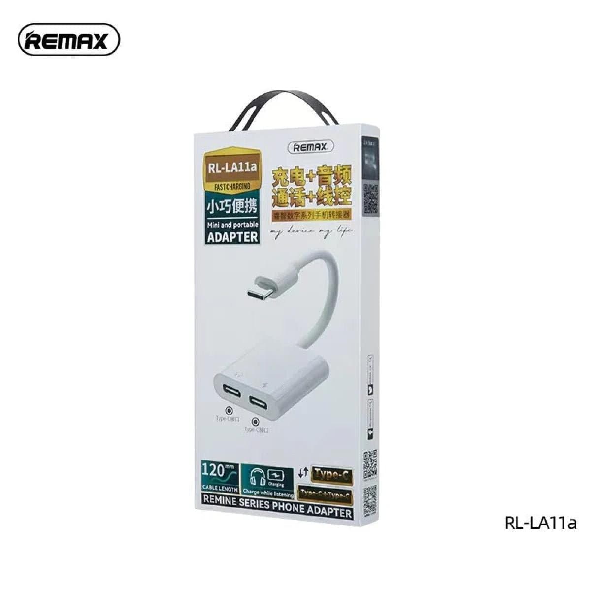REMAX Convertor Remax RL-LA11a Remine Series  Phone Adapter 3.5MM