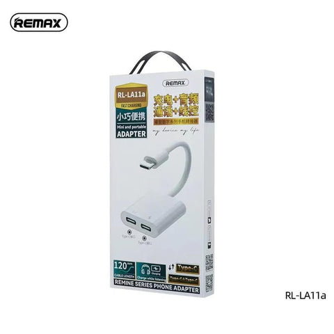 REMAX Convertor Remax RL-LA11a Remine Series  Phone Adapter 3.5MM