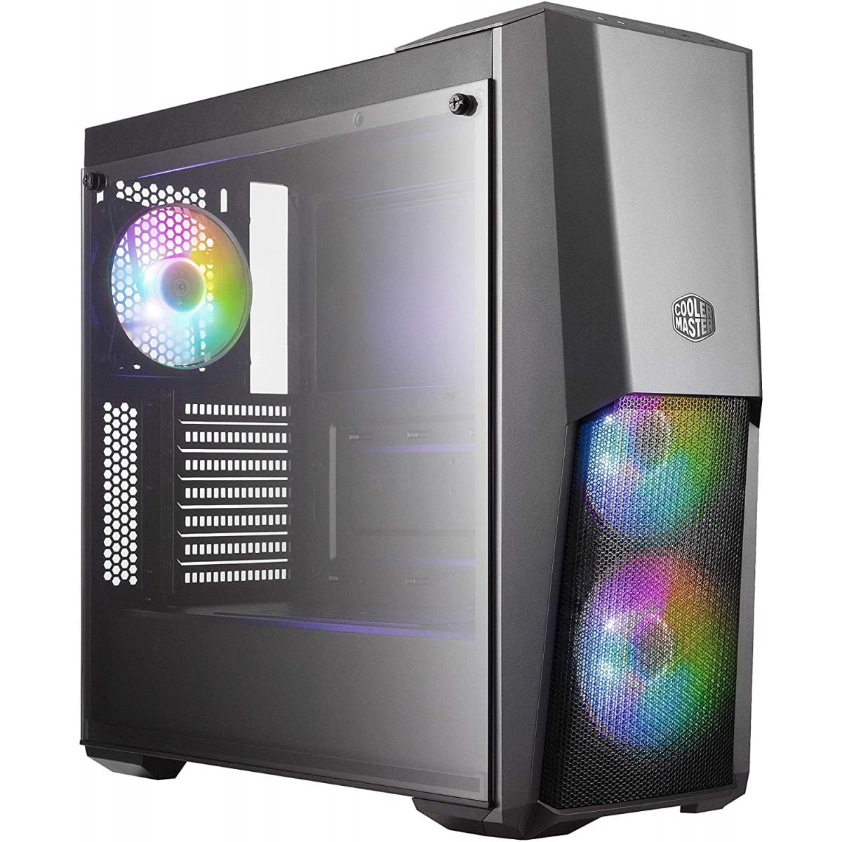 COOLER MASTER COOLER MASTER MASTERBOX MB500 ARGB Mid Tower Tempered Glass Gaming Case
