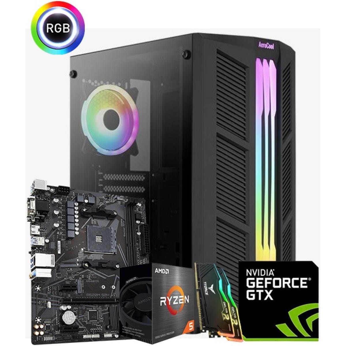 Best Buy For Online Shopping Desktop Computers AMD RYZEN 5 3500X // GTX 1650 // 16GB RAM - Gaming Build
