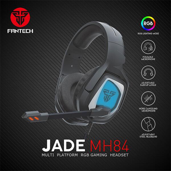 FANTECH GAMING HEADSET Fantech JADE MH84  RGB Gaming Headset