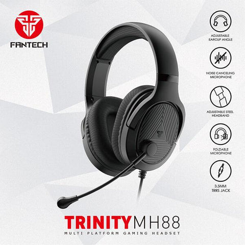 FANTECH GAMING HEADSET Fantech trinity mh88 gaming headset