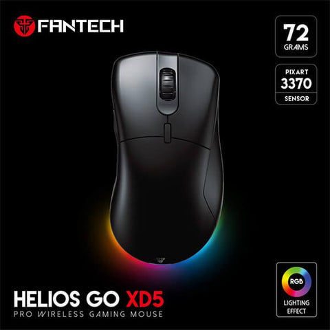 FANTECH GAMING MOUSE Fantech helios XD5 ergonomic gaming mouse