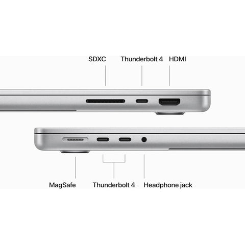 APPLE Laptops Apple MacBook Pro 14 (Late 2023) Apple M3 Pro (1TB/18GB) 12‑core CPU & 18‑core GPU Retina XDR 120Hz - Silver