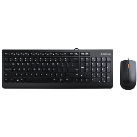 LENOVO OFFICE KEYBOARD Lenovo 300 Wired Keyboard and Mouse Combo (Black)