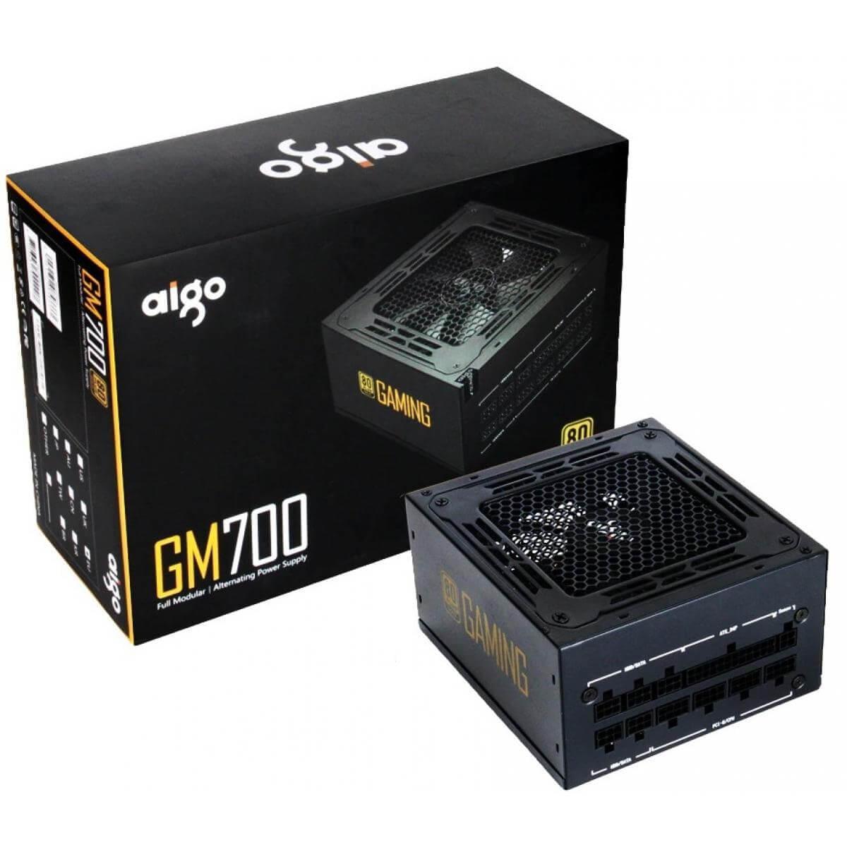 AIGO POWER SUPPLY Aigo GM700, 700W, 80 Plus Gold