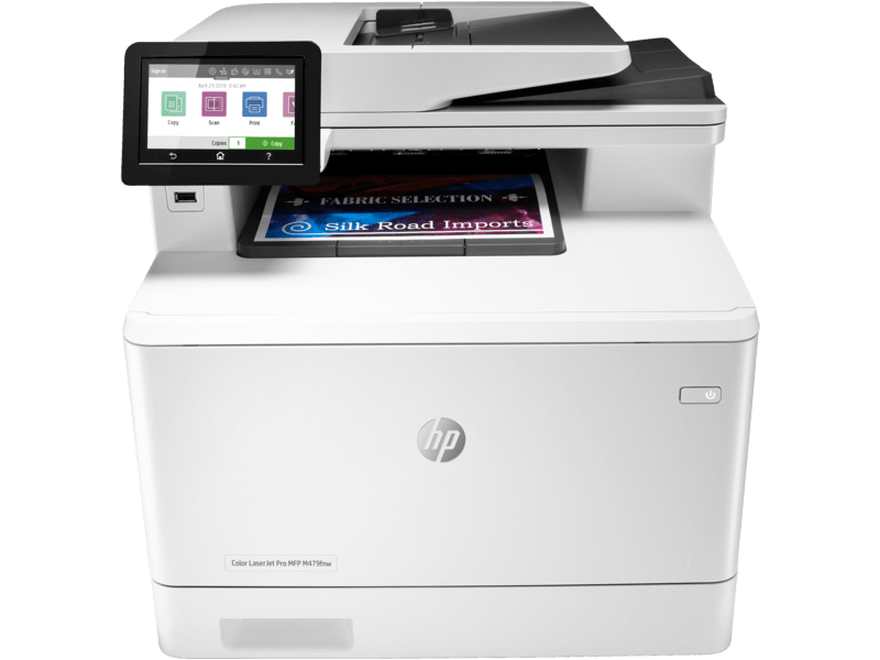 HP Printers HP Color LaserJet Pro MFP M479fnw all in one fax -email