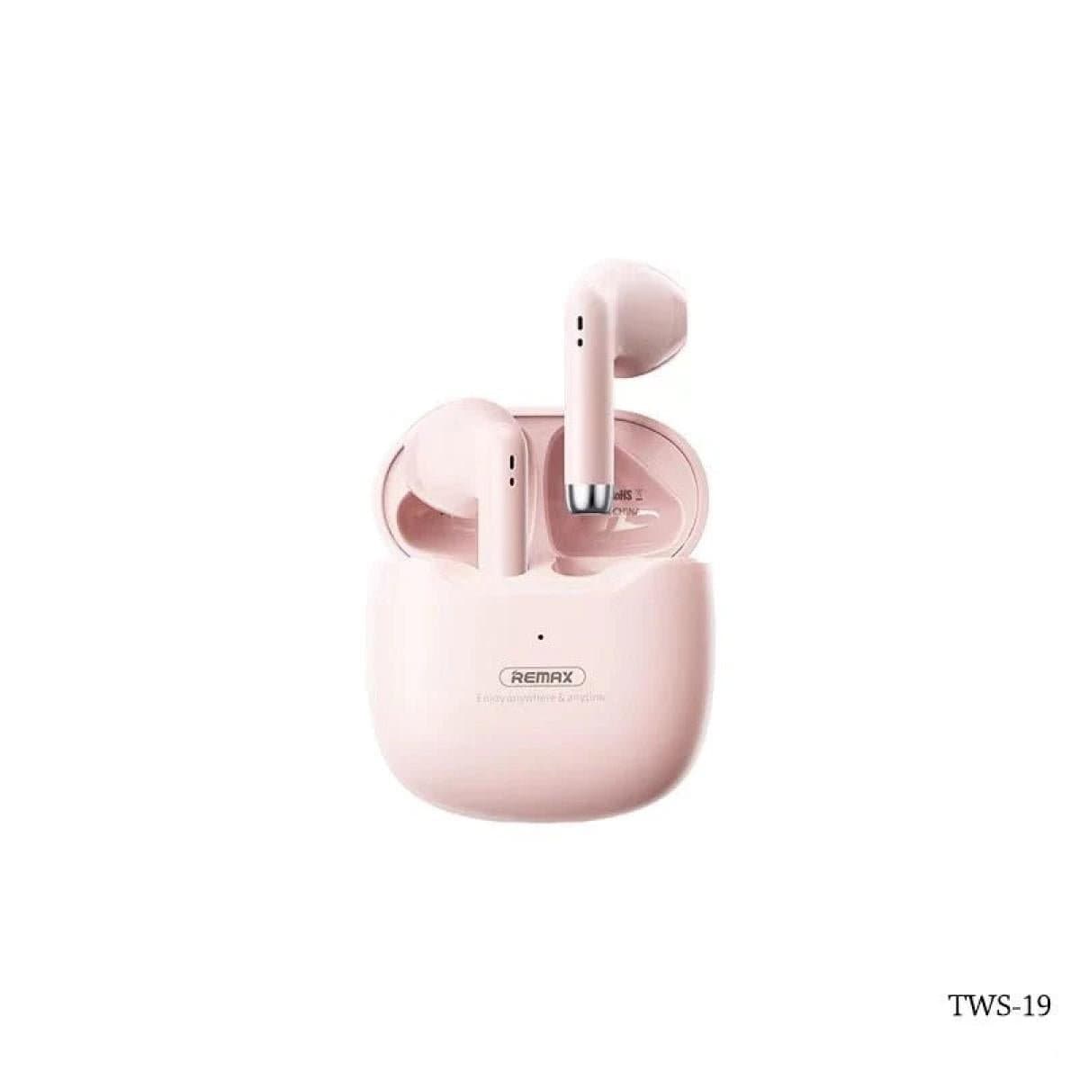 REMAX AirPods PINK Remax TWS-19 Marshmallow Series True Wireless Stereo Earbuds
