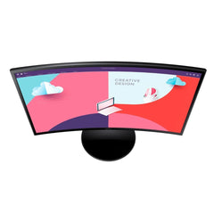 SAMSUNG Computer Monitors Samsung 24" (C360) Full-HD, VA Curved Monitor, 75Hz w/ AMD FreeSync, 4MS (GTG), AMD FreeSync,Eye Saver Mode & Flicker Free