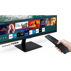 SAMSUNG Computer Monitors SAMSUNG M7 (AM700) 32" 4K UHD HDR10+ Smart Monitor w/ Speakers, USB-Type C- with Netflix, YouTube, HBO, Prime Video and Apple TV Streaming , Black