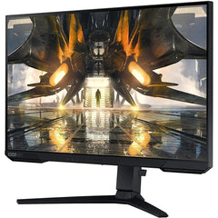 SAMSUNG Computer Monitors Samsung Odyssey G5 (AG500), 27" Flat Monitor IPS 2K (2560 x 1440) 165Hz 1ms(GTG), HDR10, 99% sRGB, 10Bit, G-Sync Compatible w/ Ergonomic Stand