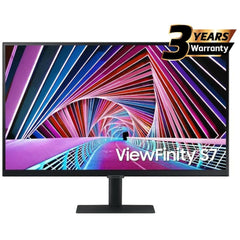 SAMSUNG Computer Monitors Samsung S7 (A700) 27" 4K UHD IPS Flat Business Monitor, 60HZ, 5MS,10 Bit, HDR10, 99% SRGB w/ Ultrathin Bezel Display