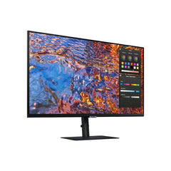 SAMSUNG Computer Monitors Samsung S8 (B800) 27" 4K UHD IPS USB TYPE-C Flat Business Monitor, 60Hz, 5MS,10 Bit, HDR400, Ethernet, Adjustable, Bezel-Less Display w/ DCI-P3 98% Pro Color Samsung