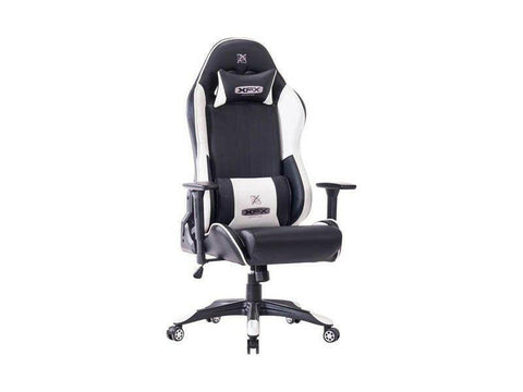 XFX Gaming Chairs XFX GTR400, Faux Leather Gaming Chair - White