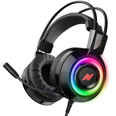 abkoncore GAMING HEADSET ABKONCORE CH60 REAL 7.1 - VIVID VIBRATION & RGB - Gaming Headset