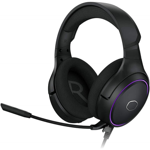 COOLER MASTER GAMING HEADSET Cooler Master MH650 RGB Virtual 7.1 Surround Sound, Omnidirectional Mic, and USB Connectivity Multiplatform Compatibility Gaming Headset