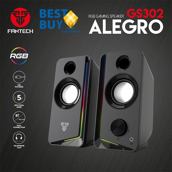 FANTECH GAMING HEADSET FANTECH GS302 ALEGRO RGB GAMING SPEAKER