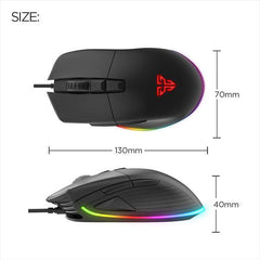 FANTECH GAMING MOUSE FANTECH UX1 Hero Ultimate Macro RGB GAMING MOUSE