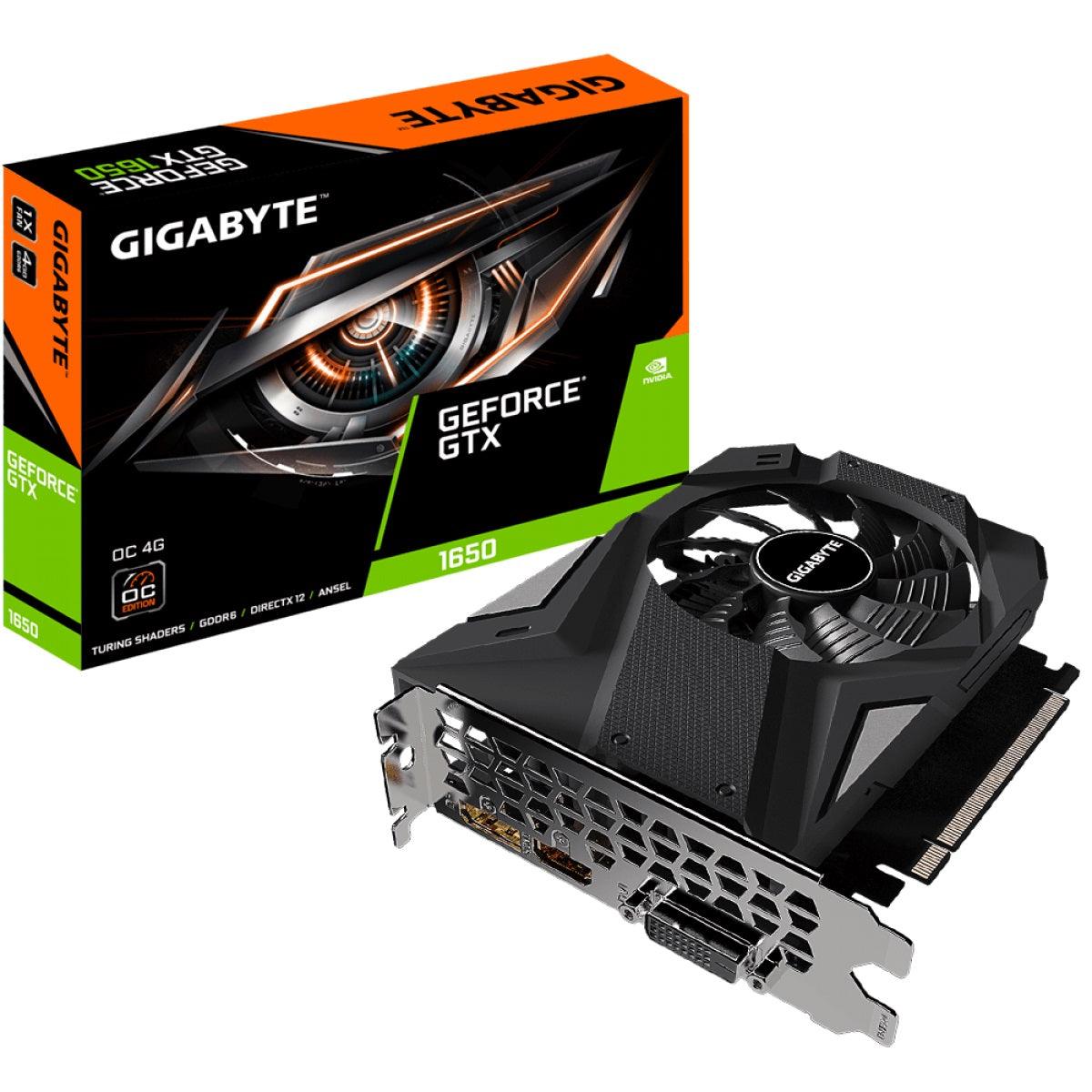 GIGABYTE GPU GIGABYTE GeForce® GTX 1650 D6 OC 4G - Graphics Card