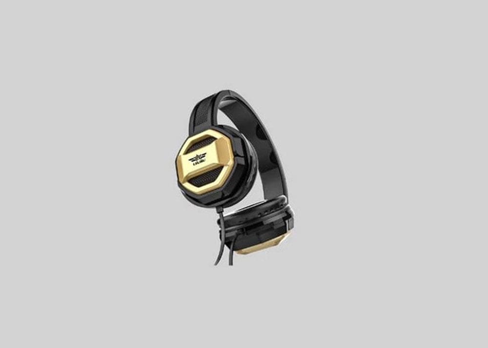 Best Buy For Online Shopping headphone Gold LELISU LS-802 OVERHEAD HEADPHONE
