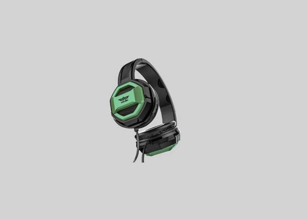 Best Buy For Online Shopping headphone Green LELISU LS-802 OVERHEAD HEADPHONE
