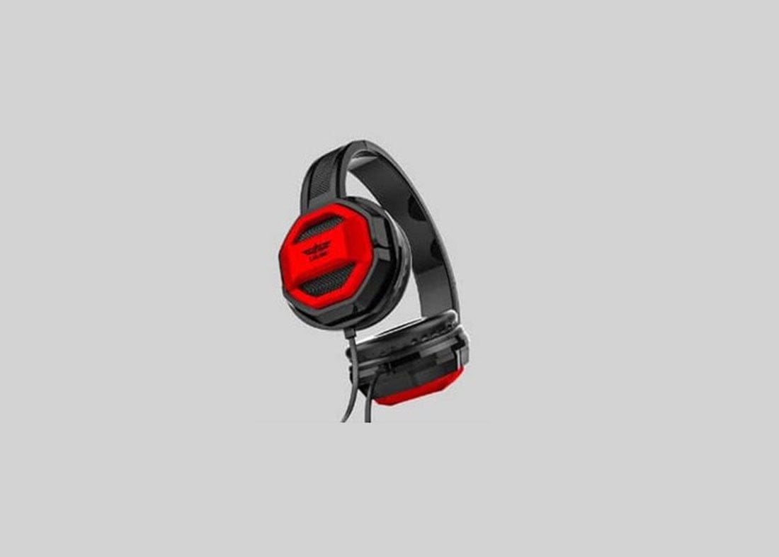 Best Buy For Online Shopping headphone Red LELISU LS-802 OVERHEAD HEADPHONE