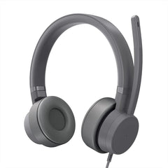 LENOVO headset Lenovo Go USB C Active Noise Cancelling Headset Rotatable Boom Mic Certified for Microsoft Teams - Gray 4XD1C99223