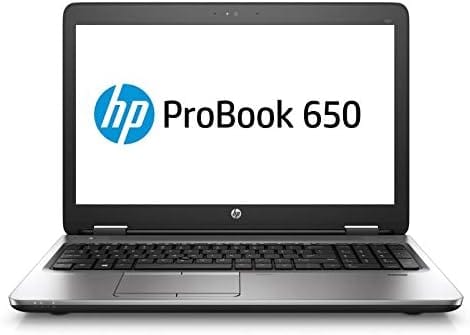 HP Laptops HP ProBook 650 G2 Notebook i7 8GB 256GB Laptop (Renewed)