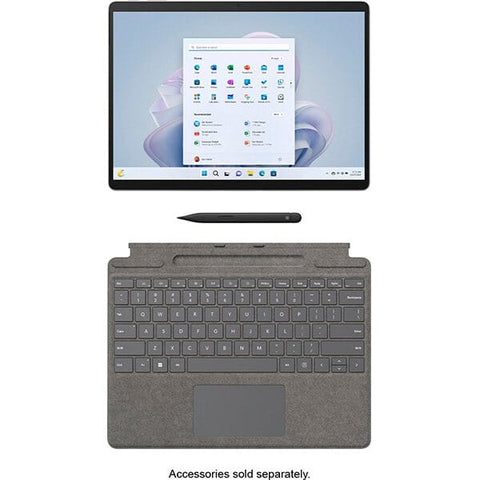 Microsoft Laptops Microsoft Surface Pro 9 Laptop 2-In-1 – 12th Gen Intel Core I5-1235U – Intel® Iris® Xe Graphics – 256GB SSD – Graphite