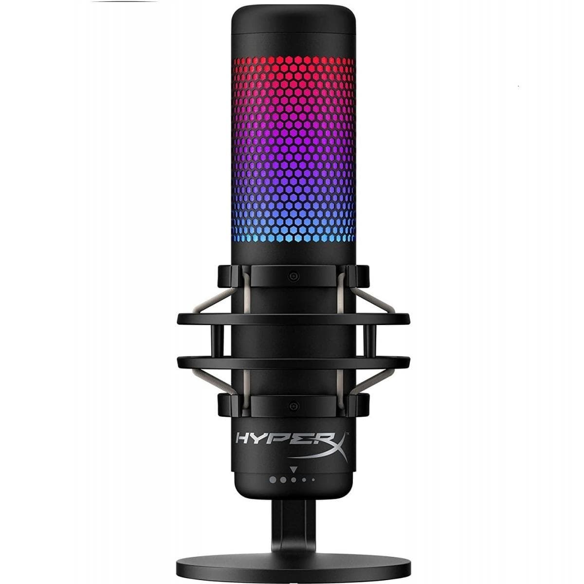 HYPERX mic HyperX QuadCast S - USB High Performance Gaming Microphone, RGB ,for PC, PS4 and Mac