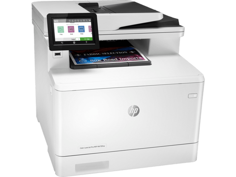 HP Printers HP Color LaserJet Pro MFP M479fnw all in one fax -email