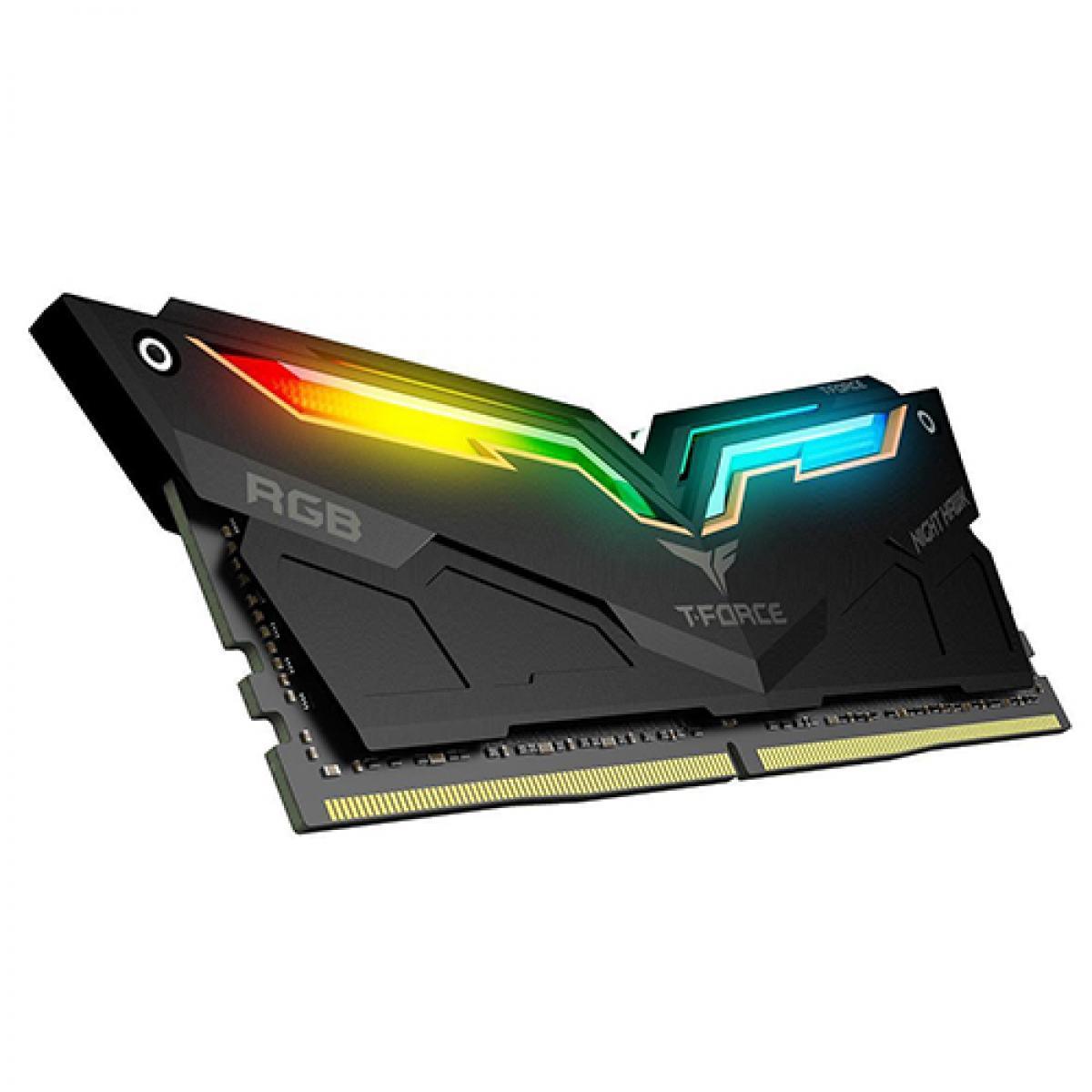 TEAMGROUP RAM TeamGroup T-force night hawk rgb 16gb 2x8 3200mhz ddr4 gaming memory