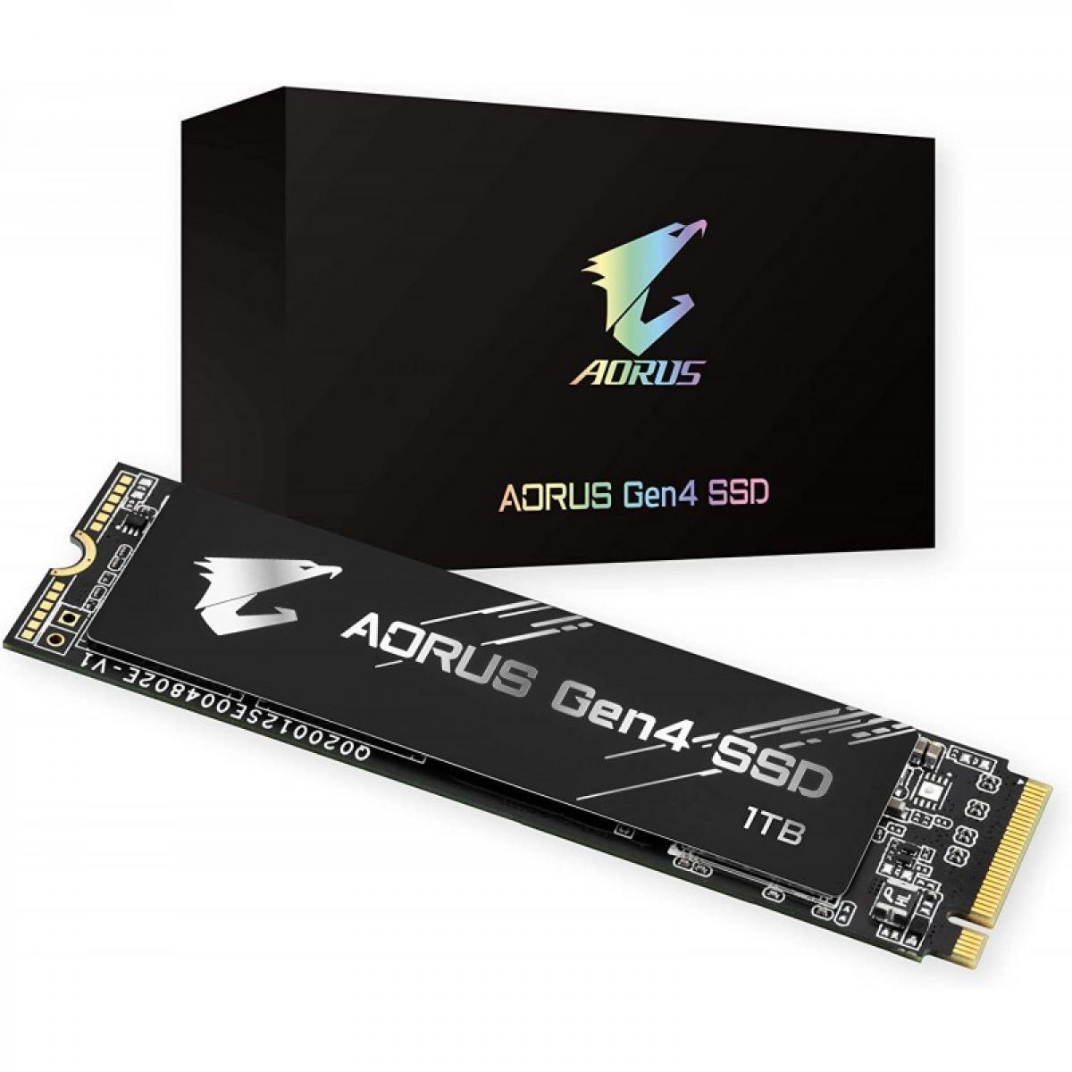 GIGABYTE Solid State Drive GIGABYTE AORUS NVMe Gen4 SSD M.2 1TB UP TO 5000 MB/s
