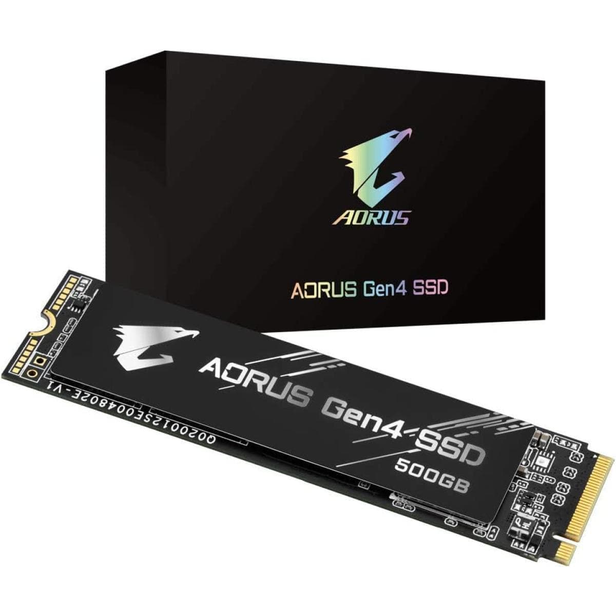 GIGABYTE Solid State Drive GIGABYTE AORUS NVMe Gen4 SSD M.2 500GB UP TO 5000 MB/s