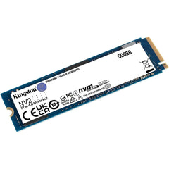 KINGSTON Solid State Drive Kingston NV2 500GB M.2 NVMe PCIe 4.0, GEN 4 SSD Up To 3500/2100 MB/s Read/Write