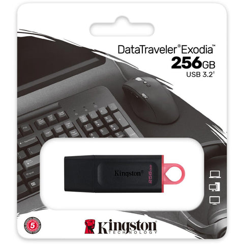 KINGSTON USB FLASH DRIVE Kingston Flash 256GB DataTraveler Exodia - USB 3.2